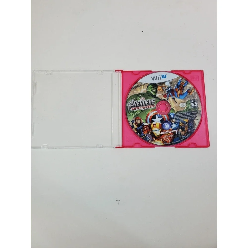 Marvel Avengers: Battle for Earth for Nintendo Wii U 2012‎ Disc Only